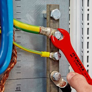 Ключ гаечный рожковый метрический VDE 1000V размер под ключ 7 мм L-105 мм диэлектрический 2