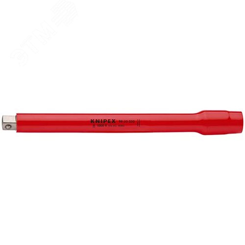 Удлинитель VDE 1000V DR 3/8 L-250 мм диэлектрический - Knipex