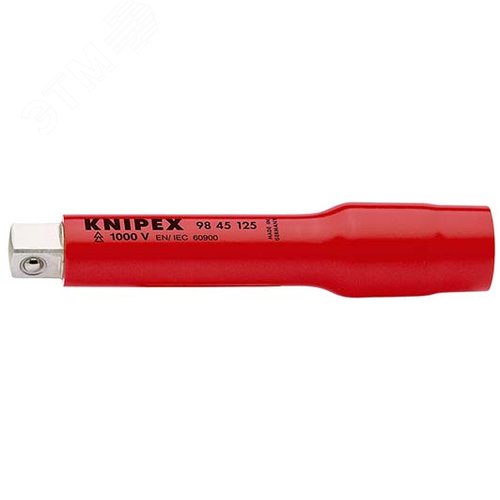 Удлинитель VDE 1000V DR 1/2 L-125 мм диэлектрический - Knipex