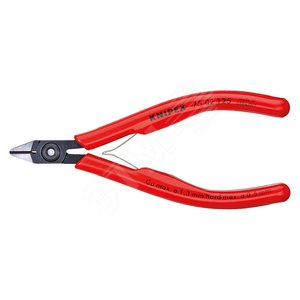 Кусачки боковые для электроники вороненые 125 мм - Knipex