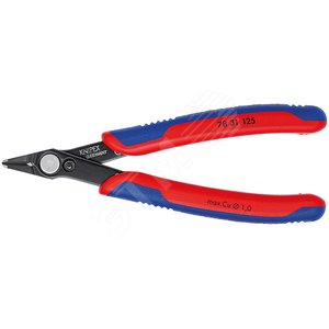 Бокорезы ElecTronic Super KNips вороненые 125 мм - Knipex