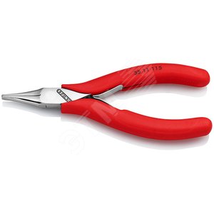 Плоскогубцы захватные для электроники L-115 мм обливные рукоятки - Knipex