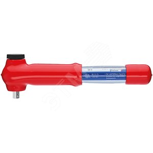 Ключ динамометрический VDE 1000V DR 3/8 5 - 25 Н·м L-290 мм диэлектрический - Knipex