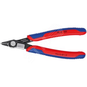 Бокорезы ElecTronic Super KNips вороненые 125 мм - Knipex