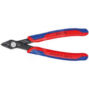 Бокорезы ElecTronic Super KNips вороненые 125 мм - Knipex