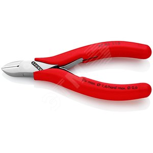 Кусачки боковые для электроники 115 мм - Knipex