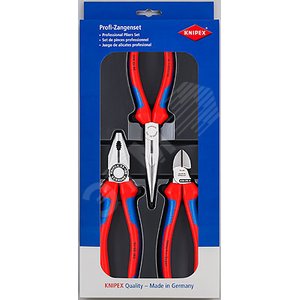Набор инструментов монтажный: KN-0305180 KN-2615200 KN-7405180 - Knipex