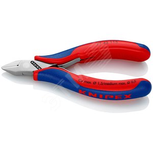 Кусачки боковые для электроники 115 мм - Knipex