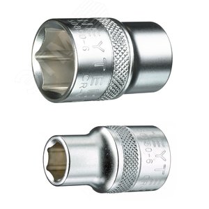 Торцовые головки, шестигранные - Knipex