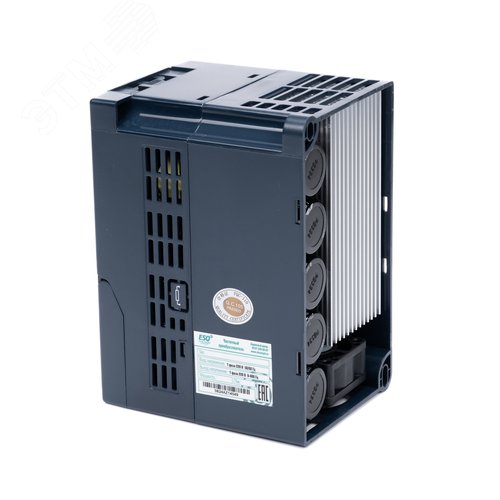 Частотный преобразователь ESQ-A200-2S0022 2.2кВт 200-260В (для однофазного двигателя) (08.04.215493) - фото 9