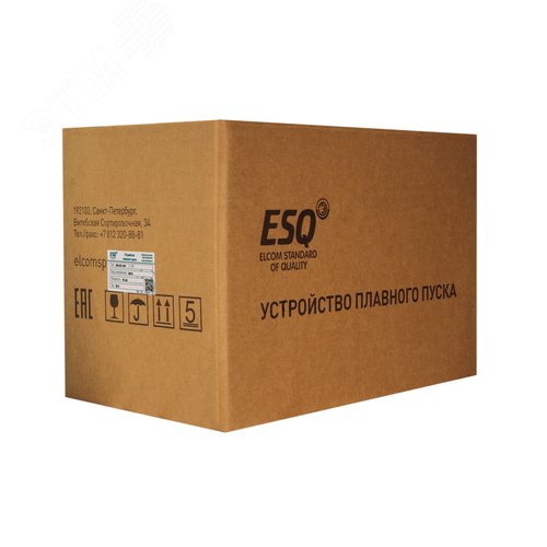 Устройство плавного пуска ESQ-GS7-075 (150А, 380В,75кВт, встроенный шунтирующий контактор) (08.05.000031) - фото 5