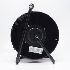 PRF01-41-30 Удлинитель на катушке металл 4 гнезда с/з 3*2,5, черный, 30м ,серия Professional - фото 4