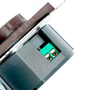 Выключатель диммирующий TRIAC (механизм) 250В, 500W, серия Катрин, шоколад Stekker - фото 3