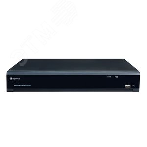 Видеорегистратор IP 8-х канальный 8МП, HDD 1 SATA до 8 ТБ NVR-8081_v.2 - Optimus CCTV