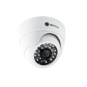 Видеокамера 2.1МП AHD купольная 3.6мм внутренняя (AHD-H022.1(3.6)) - Optimus CCTV