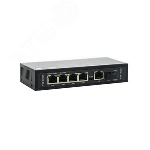 Коммутатор управляемый 4-х портовый 4.8 Гбит/с (U1E-4F/1G/1S) - Optimus CCTV