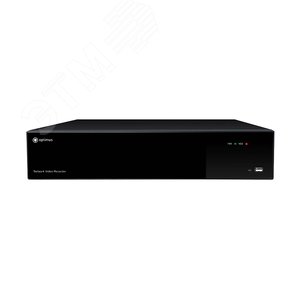 Видеорегистратор IP 64-х канальный 8МП, HDD 8 SATA до 8 ТБ NVR-8648 - Optimus CCTV