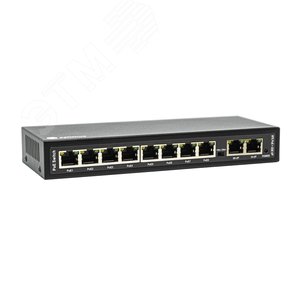 Коммутатор управляемый 8-ми портовый 5.6 Гбит/с (U1E-8F/2G) - Optimus CCTV
