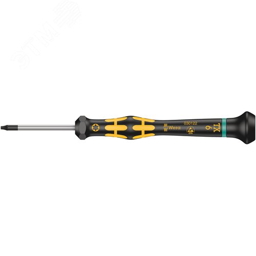 Отвертка антистатическая для прецизионных работ 1567 TORX ESD Micro TX 6X40 мм - WERA