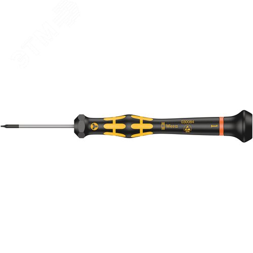 Отвёртка антистатическая для прецизионных работ 1572 ESD Microstix Kraftform Micro 1X40 мм - WERA