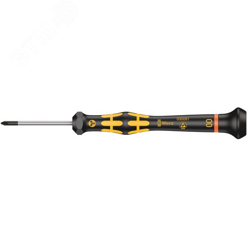 Отвертка антистатическая для прецизионных работ 1572 ESD Microstix Micro 00X40 мм - WERA