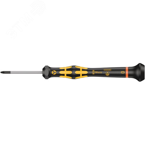 Отвёртка антистатическая для прецизионных работ 1572 ESD Microstix Kraftform Micro 0X40 мм - WERA