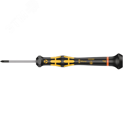 Отвёртка антистатическая для прецизионных работ 1572 ESD Microstix Kraftform Micro F x 40 мм - WERA