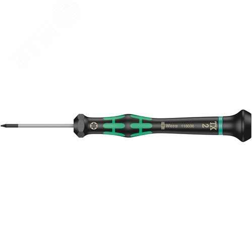 Отвертка для прецизионных работ 2067 TORX Micro TX 2X40 мм - WERA