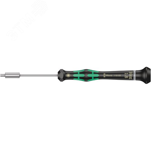 Отвертка торцевая для прецизионных работ 2069 Micro 1.8X60 мм - WERA