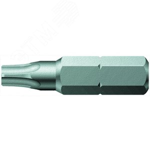 Бита 867/1 Z Wedge TORX конический шлиц для лучшей фиксации крепежа вязкая твердость хвостовик 1/4 C 6.3 TX 40 x 25 мм (WE-066480) - WERA