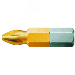 Бита 855/1 TiN PZ сверхтвердое покрытие нитридом титана хвостовик 1/4 C 6.3 PZ 3X25 мм - WERA