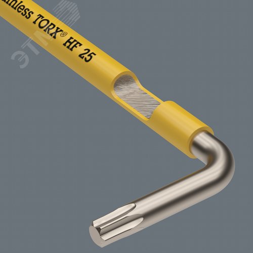 Ключ Г-образный с функцией фиксации крепежа 3967 SXL HF TORX Multicolour удлиненный нержавеющая сталь TX 9X101 мм - фото 3