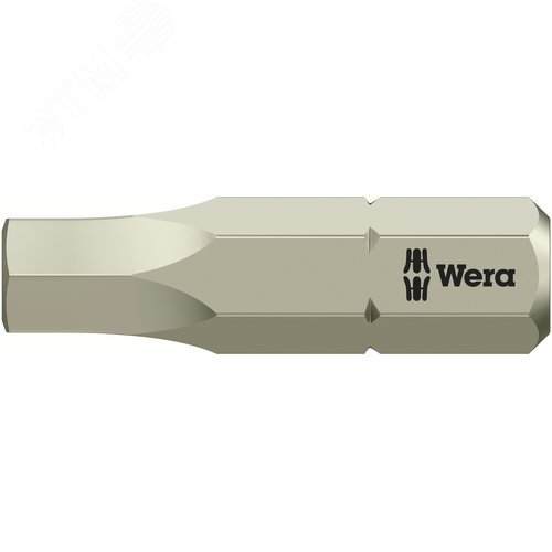 Бита под внутренний шестигранник 3840/1 TS Hex-Plus нержавеющая сталь хвостовик 1/4 C 6.3 5.5X25 мм - WERA