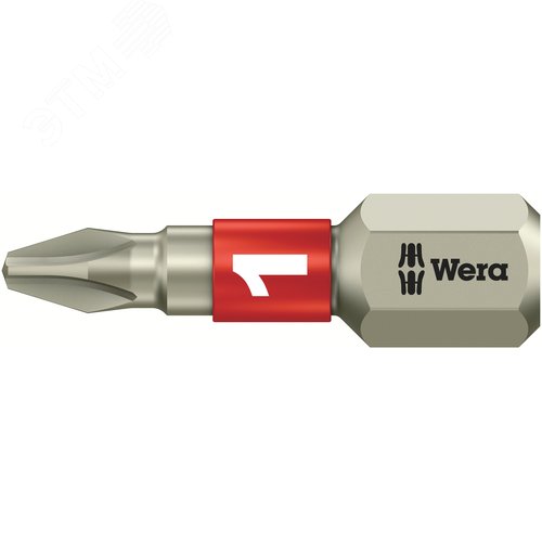 Бита 3851/1 TS PH нержавеющая сталь хвостовик 1/4 C 6.3 PH 1X25 мм - WERA