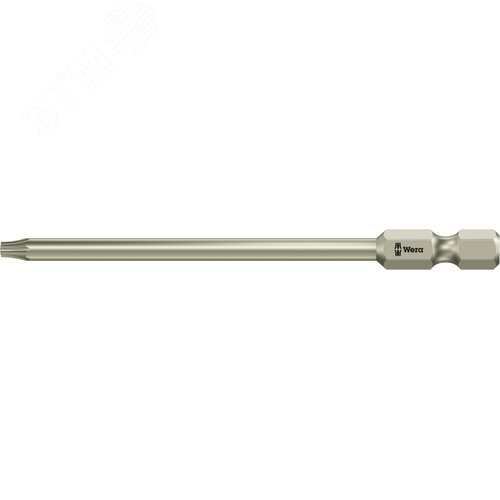 Бита 3867/4 TS TORX BO с отверстием под штифт нержавеющая сталь хвостовик 1/4 E 6.3 TX 10X89 мм - WERA
