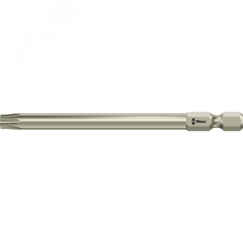 Бита 3867/4 TS TORX BO с отверстием под штифт нержавеющая сталь хвостовик 1/4 E 6.3 TX 30X89 мм - WERA