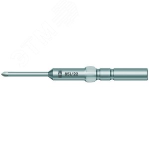 Бита 851/22 J PH сверхтвердая под азиатские винты хвостовик 5 мм HIOS PH 00X60 мм - WERA