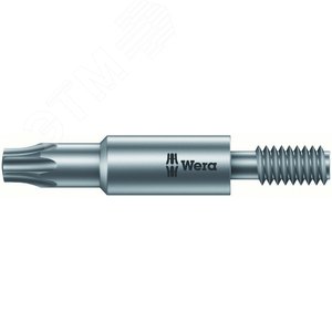 Бита 867/11 Z TORX вязкая твердость хвостовик с резьбой M 4 TX 10 x 33 мм (WE-064144) - WERA