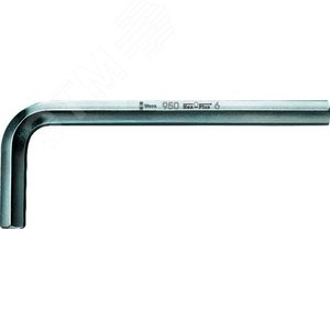 Ключ 950 Г-образный хромированный 22X200 мм - WERA
