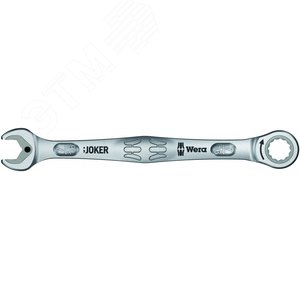 Ключ гаечный 6000 Joker комбинированный с трещоткой 7/16 x 165 мм (WE-073282) - WERA