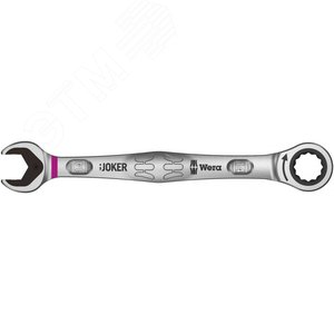 Ключ гаечный 6000 Joker комбинированный с трещоткой 14X188 мм - WERA