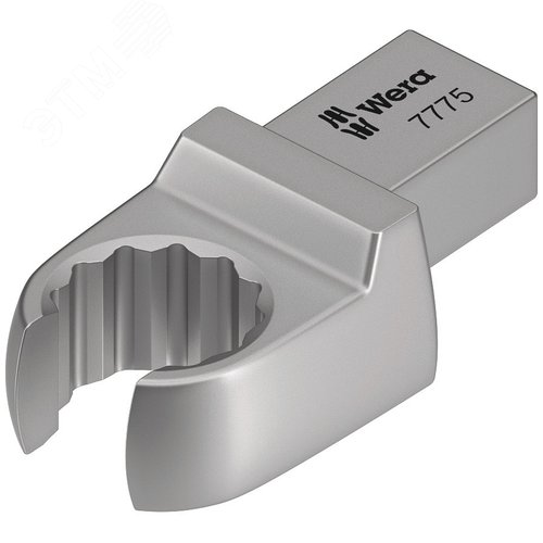 Насадка-ключ накидной 7775 с прорезью 11 мм под посадочное гнездо 9x12 мм для динамометрических ключей Click-Torque серий X и XP - WERA