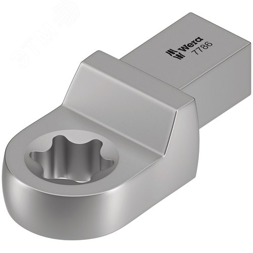 Насадка TX 24 под посадочное гнездо 14x18 мм для динамометрических ключей Click-Torque серий X и XP. 7786 TORX - WERA