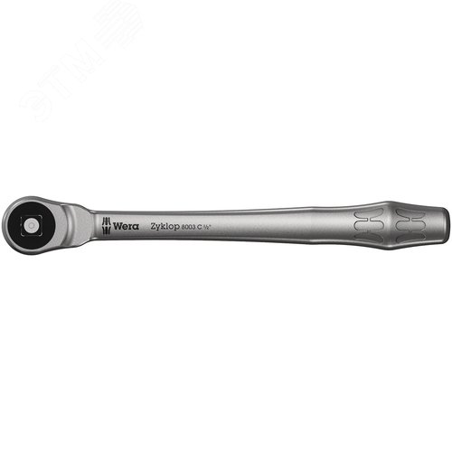 Трещотка 8003 C Zyklop Metal Push сдвижной квадрат DR 1/2X281 мм - WERA