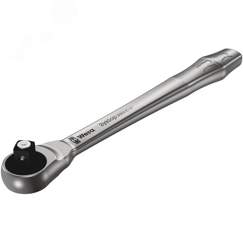 Трещотка 8003 C Zyklop Metal Push сдвижной квадрат DR 1/2X281 мм - фото 2