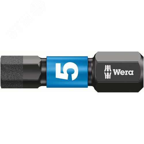 Бита ударная под внутренний шестигранник 840/1 IMP DC Impaktor Hex-Plus алмазное покрытие хвостовик 1/4 C 6.3 4X25 мм - фото 2