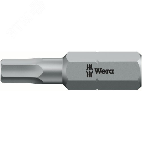 Бита под внутренний шестигранник 840/1 Z Hex-Plus вязкая твердость хвостовик 1/4 C 6.3 5/32X25 мм - фото 2
