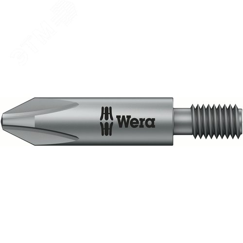 Бита 851/12 Z PH вязкая твердость хвостовик с резьбой M 5 PH 2X44.5 мм - WERA