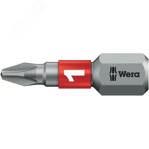 Бита биторсионная 851/1 BTZ PH вязкая твердость хвостовик 1/4 C 6.3 PH 1X25 мм - WERA