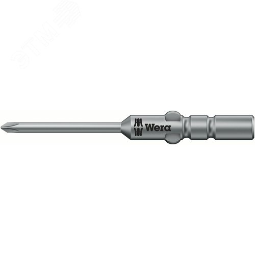 Бита 851/21 J PH сверхтвердая под азиатские винты хвостовик 4 мм HIOS PH 0X60 мм - WERA
